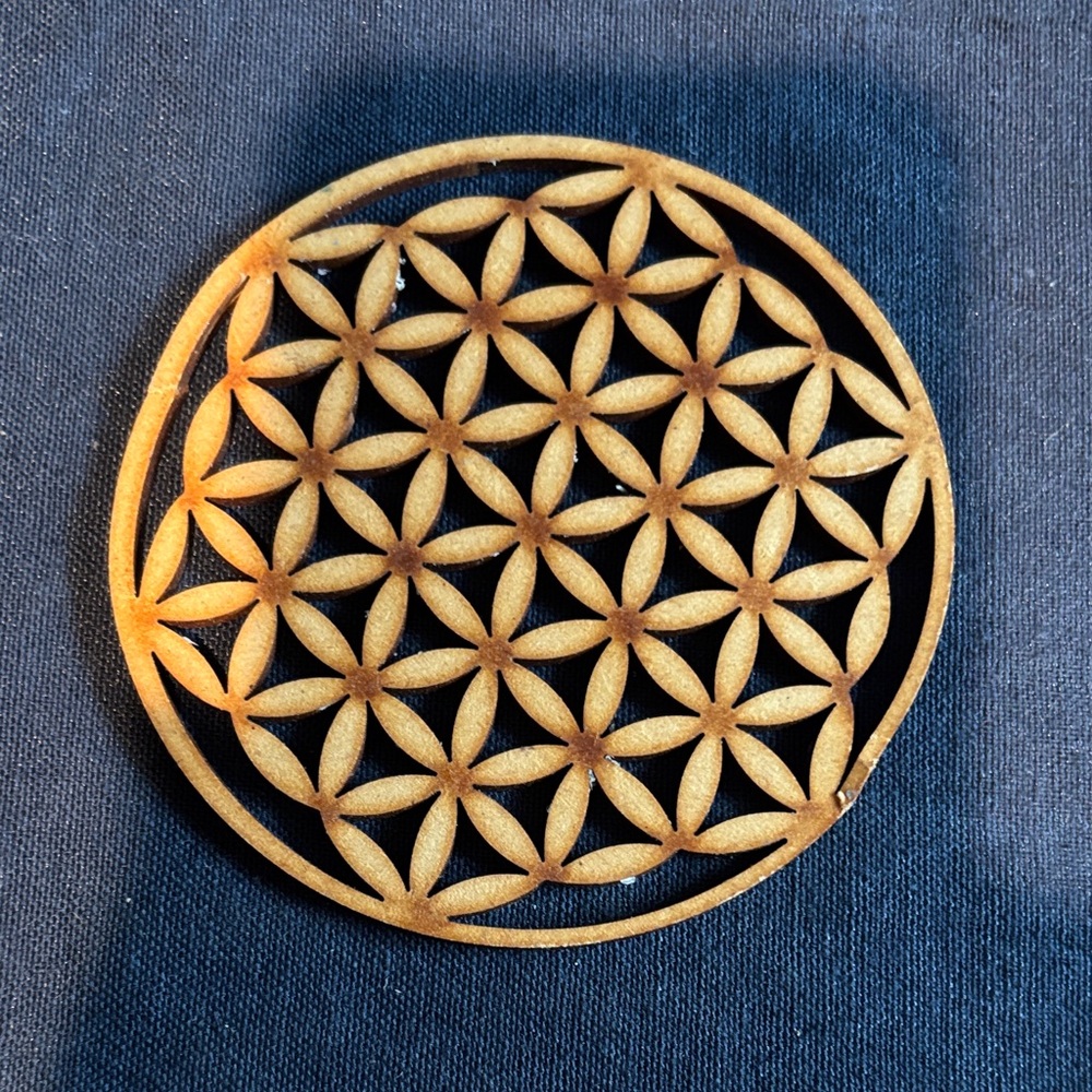 Geometric Wooden Coaster